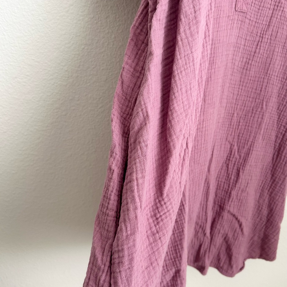 Universal Thread Lilac Gauze Flutter Sleeve Mini Dress Medium - Picture 4 of 6